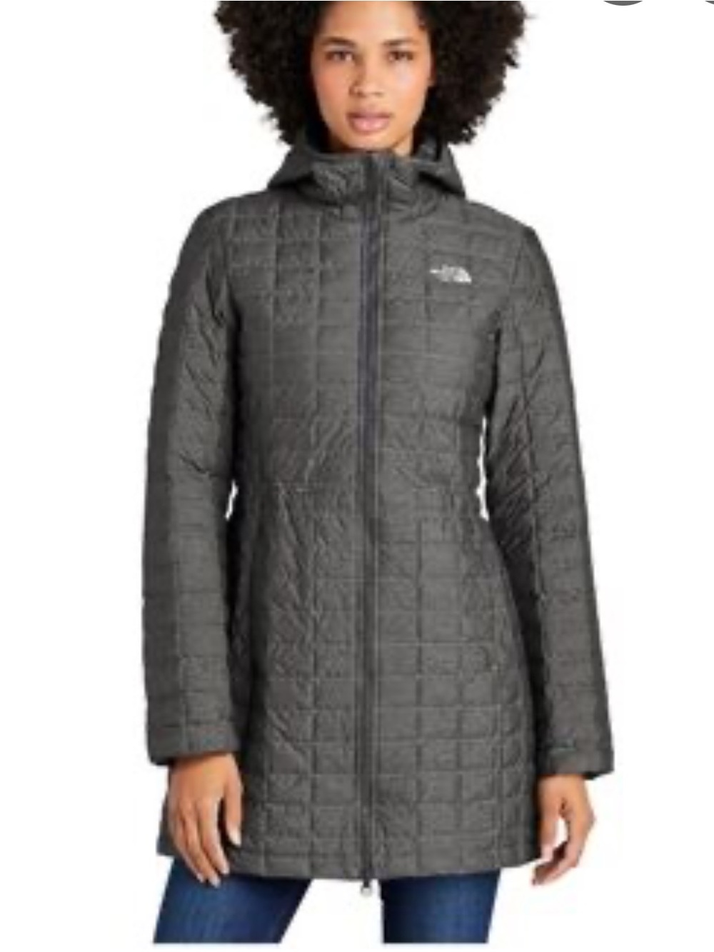 The North Face Thermoball Hooded Parka Gray Large - Picture 3 of 16